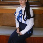 Swiss Blouse Dress - Vaja Castle Vaja city - Easter (4)