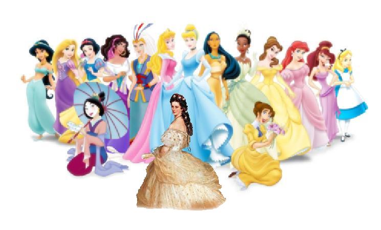 Princesse Disney + Sissi