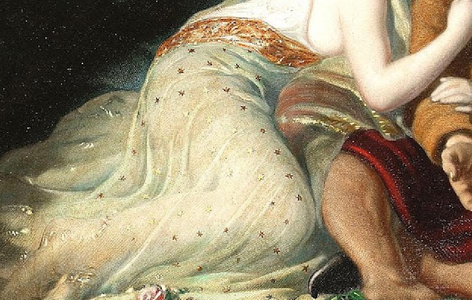Sir Edwin Landseer - Scene From A Midsummer Night's Dream, Titania and Bottom 02